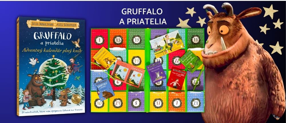 gruffalo a priatelia, adventny kalendar, vyrabame, aktivity pre deti